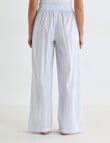 Mineral Sleep Stripe Bottom, Pale Blue product photo View 02 S