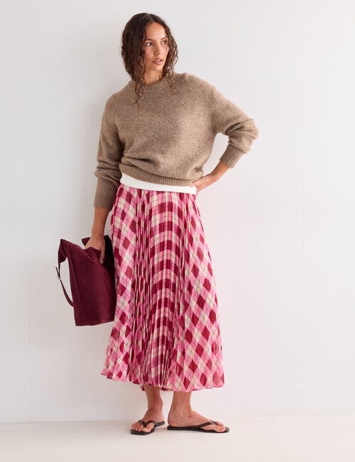 Mineral Suri Long Skirt, Check product photo View 05 L