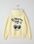 Switch Cherry Vibes Oversized Hoodie, Butter product photo View 02 S
