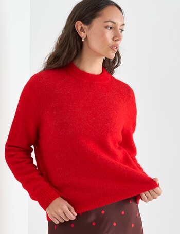 Mineral Kennedy Sweater, Red product photo