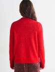 Mineral Kennedy Sweater, Red product photo View 02 S