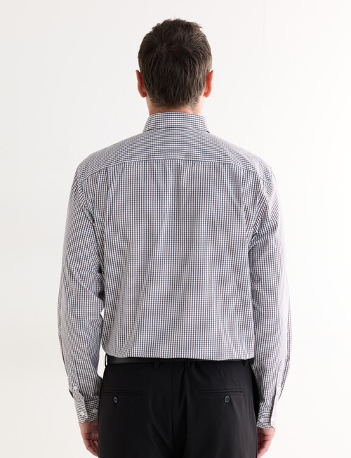 Chisel Check Long Sleeve Shirt, Brown product photo View 02 L