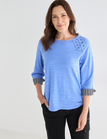 Line 7 Apex Top, Marina Blue product photo