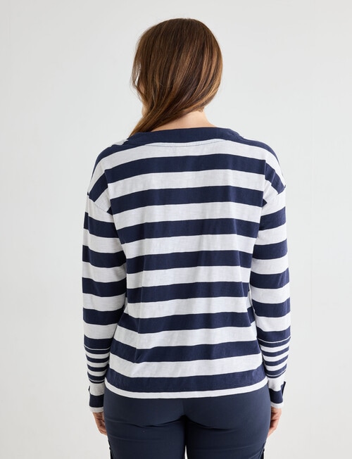 Line 7 Frame Top, Navy & White product photo View 02 L