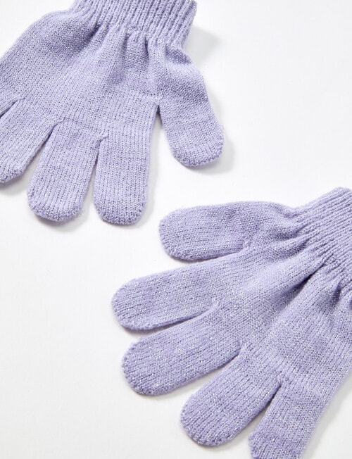 Mac & Ellie Sparkle Warmwear Set, Galactic Lilac product photo View 02 L