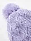 Mac & Ellie Sparkle Warmwear Set, Galactic Lilac product photo View 03 S