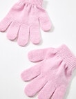 Mac & Ellie Sparkle Warmwear Set, Pink product photo View 02 S