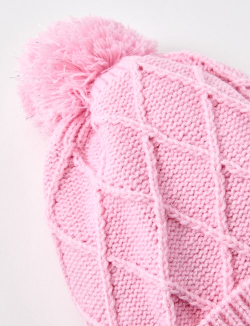Mac & Ellie Sparkle Warmwear Set, Pink product photo View 03 L