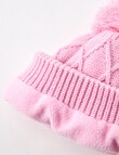 Mac & Ellie Sparkle Warmwear Set, Pink product photo View 04 S
