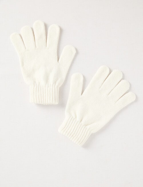 Mac & Ellie Chenille Glove, Vanilla product photo