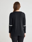 Line 7 Alto Merino Top, Black product photo View 02 S