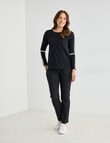 Line 7 Alto Merino Top, Black product photo View 03 S