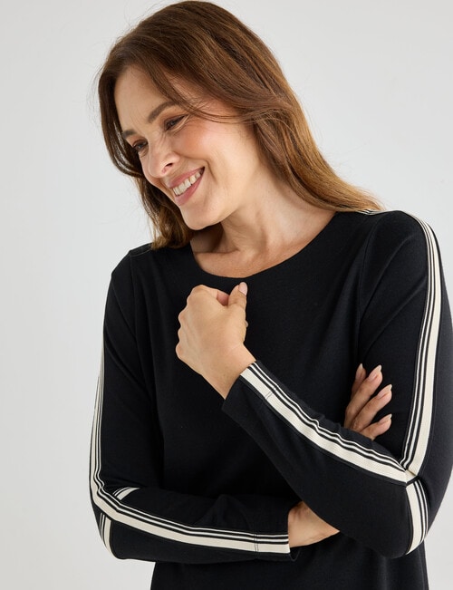 Line 7 Alto Merino Top, Black product photo