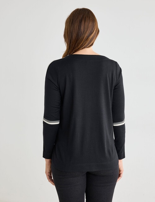 Line 7 Alto Merino Top, Black product photo View 02 L