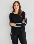Line 7 Alto Merino Top, Black product photo View 04 S