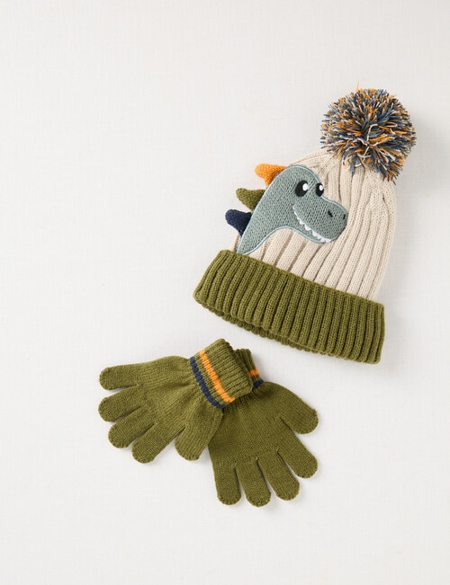 Mac & Ellie Dino Warmwear Set, Multicoloured product photo