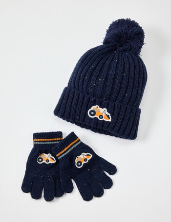 Mac & Ellie Digger Warmwear Set, Navy product photo