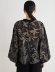 State of play Luna Long Sleeve Blouse, Print product photo View 02 S