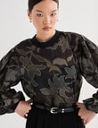 State of play Luna Long Sleeve Blouse, Print product photo View 05 S