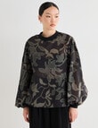 State of play Luna Long Sleeve Blouse, Print product photo View 06 S