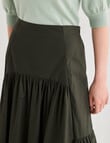 State of play Ivy Maxi Skirt, Dark Green product photo View 04 S
