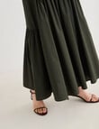 State of play Ivy Maxi Skirt, Dark Green product photo View 06 S