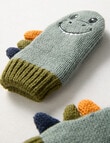 Mac & Ellie Dino Mitten, Multicoloured product photo View 02 S