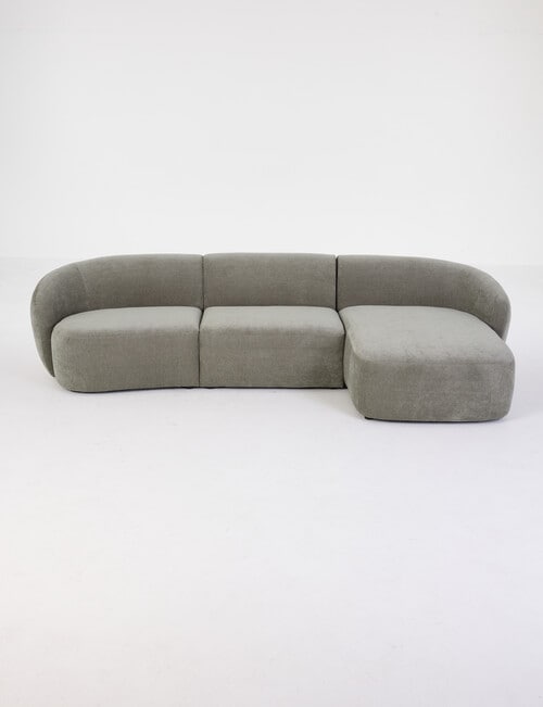 Marcello&Co Callie Fabric Modular Armless Chair product photo View 16 L