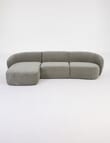 Marcello&Co Callie Fabric Modular Armless Chair product photo View 17 S