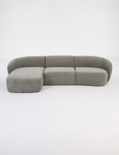 Marcello&Co Callie Fabric Modular Armless Chair product photo View 17 L