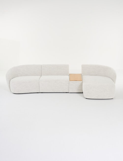 Marcello&Co Callie Fabric Modular Right Hand Chaise product photo View 11 L
