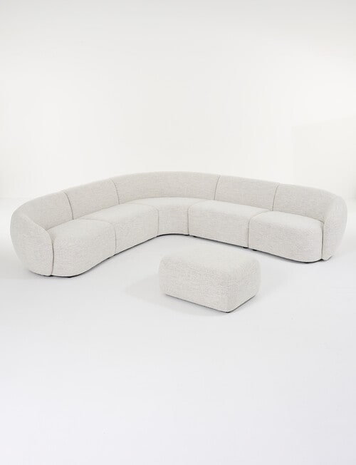 Marcello&Co Callie Fabric Modular Ottoman product photo View 12 L