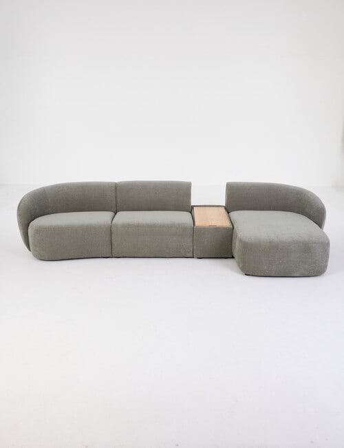 Marcello&Co Callie Fabric Modular Right Hand Chaise product photo View 18 L
