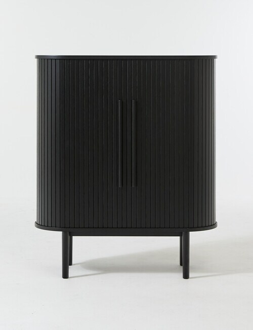 LUCA Furniture Oslo Cabinet, Black product photo View 03 L