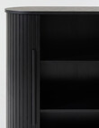 LUCA Furniture Oslo Cabinet, Black product photo View 07 S
