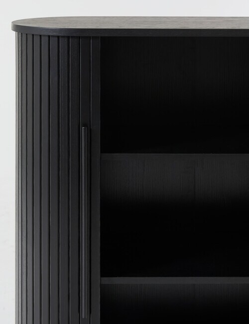 LUCA Furniture Oslo Cabinet, Black product photo View 07 L
