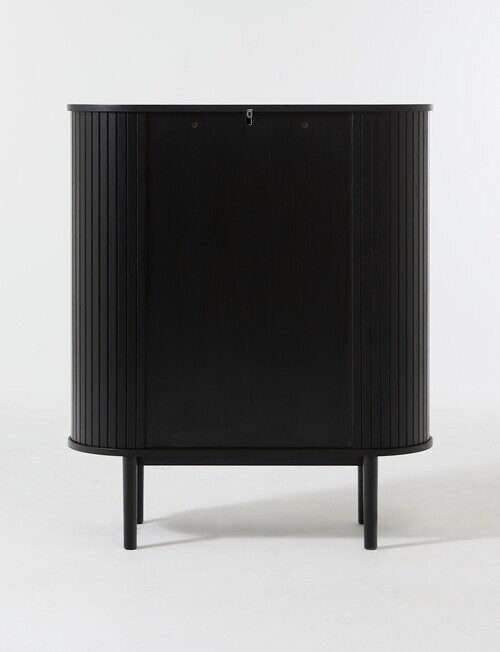 LUCA Furniture Oslo Cabinet, Black product photo View 09 L