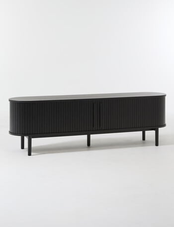 LUCA Furniture Oslo TV Cabinet, Black product photo