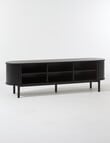 LUCA Furniture Oslo TV Cabinet, Black product photo View 02 S