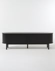 LUCA Furniture Oslo TV Cabinet, Black product photo View 03 S