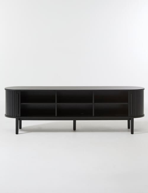 LUCA Furniture Oslo TV Cabinet, Black product photo View 04 L