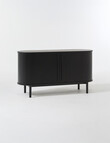 LUCA Furniture Oslo Sideboard Small, Black product photo