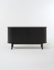LUCA Furniture Oslo Sideboard Small, Black product photo View 03 S
