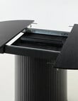 LUCA Furniture Porto Dining Table, D1.2-1.67m, Black product photo View 06 S