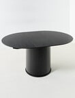 LUCA Furniture Porto Dining Table, D1.2-1.67m, Black product photo View 09 S