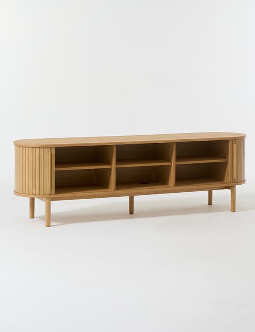 LUCA Furniture Oslo TV Cabinet, Natural product photo View 02 L