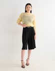 State of play Magda Mohair Blend Sweater, Panna Cotta product photo View 03 S