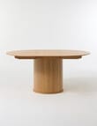 LUCA Furniture Porto Dining Table D1.2-1.67m, Natural product photo