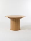 LUCA Furniture Porto Dining Table D1.2-1.67m, Natural product photo View 04 S