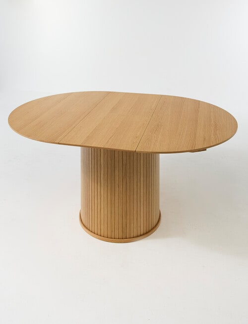 LUCA Furniture Porto Dining Table D1.2-1.67m, Natural product photo View 10 L